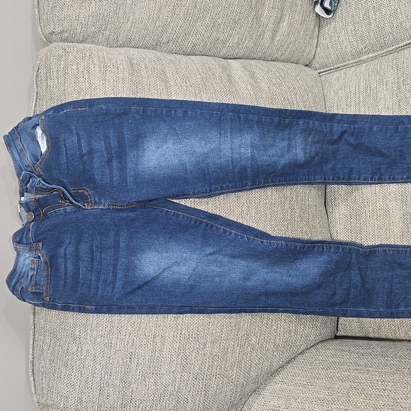 Women's Skinny Jeans in Blue - Picture 1 of 2